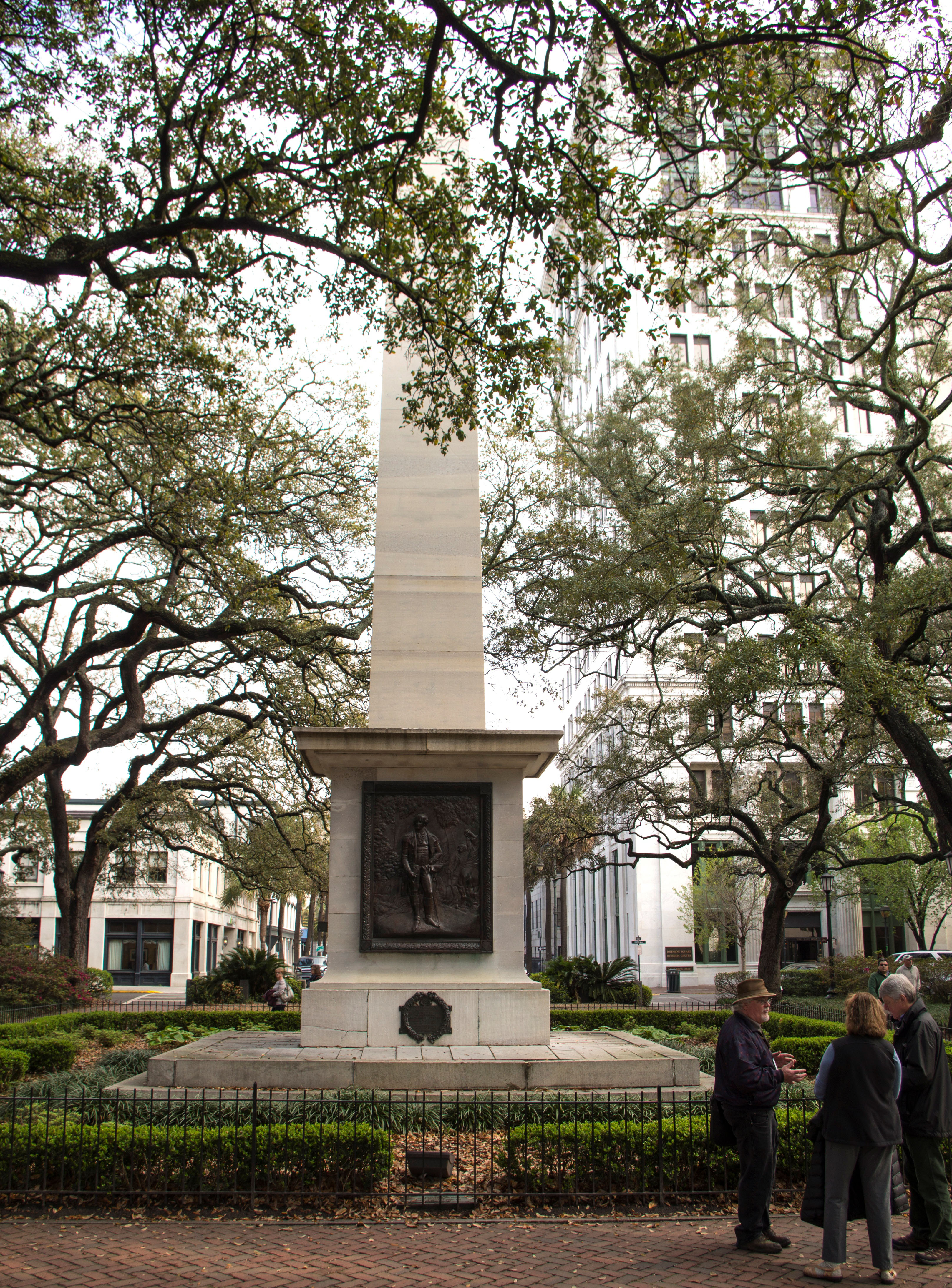 Located in Johnson Square on Bukll Street